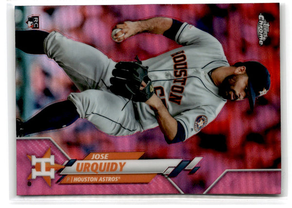 2020 Topps Chrome Jose Urquidy #142 Rookie