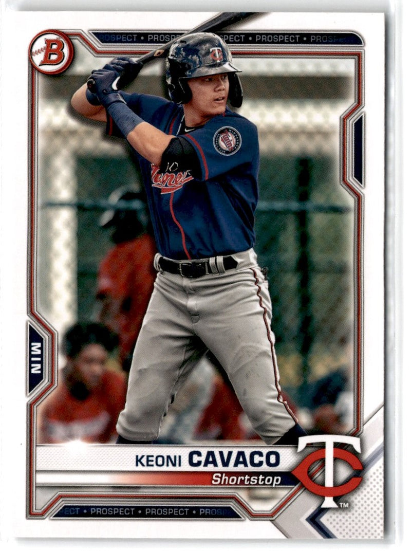 2021 Bowman Prospects Keoni Cavaco