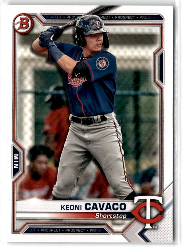 2021 Bowman Prospects Keoni Cavaco #BP-73