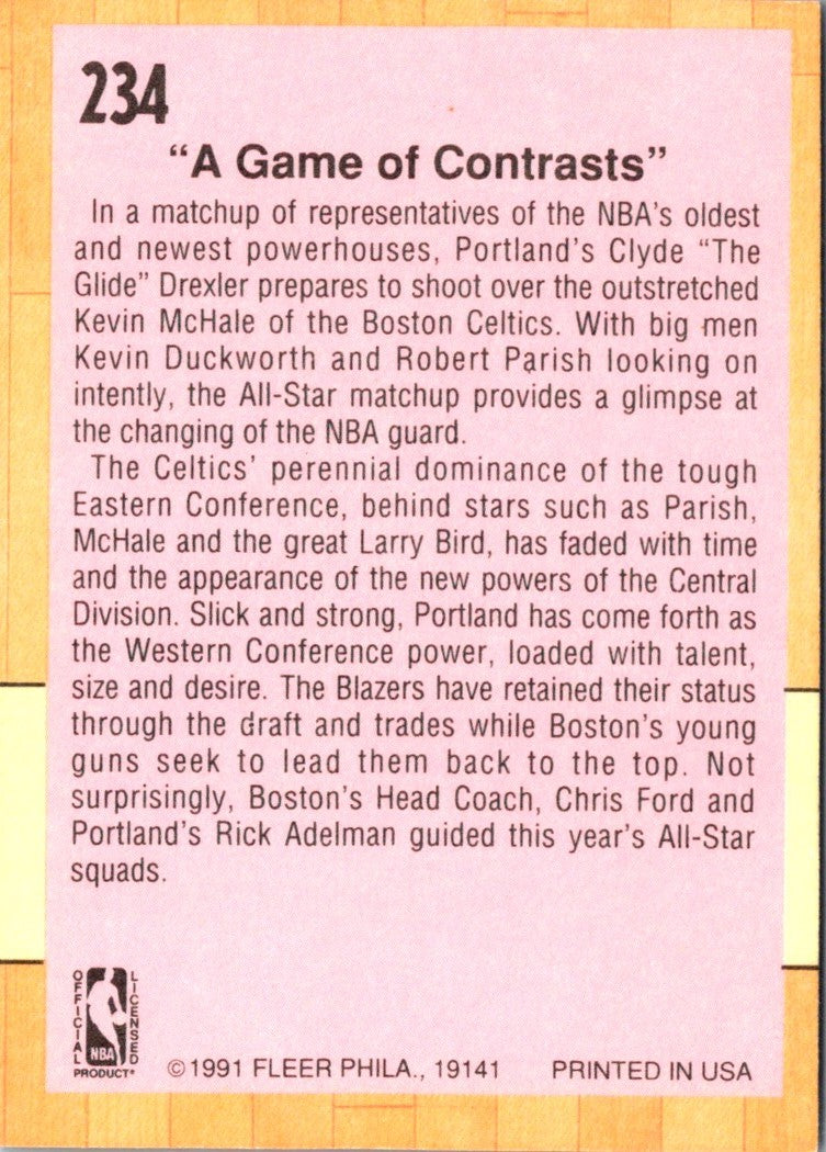 1991 Fleer 1991 All-Star Game