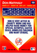 1992 Donruss Don Mattingly