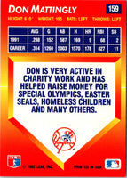1992 Donruss Don Mattingly #159