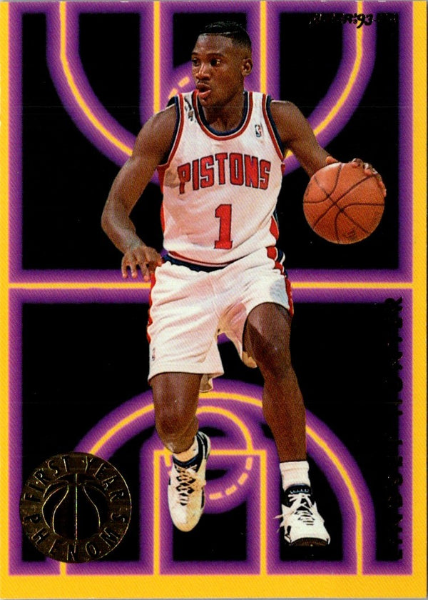 1994 Fleer European Detroit Pistons #245