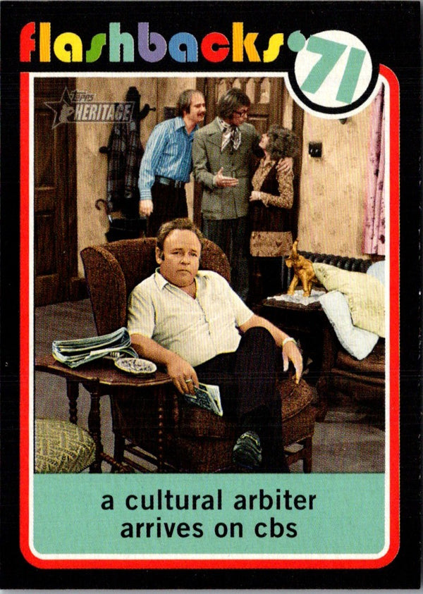 2020 Topps Heritage News Flashbacks '71 A Cultural Arbiter Arrives on #NF-12