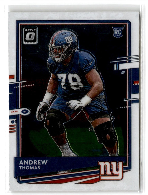 2020 Donruss Optic Andrew Thomas #103 Rookie