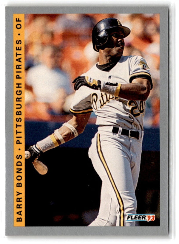 1993 Fleer Barry Bonds #112