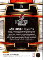 2021 Panini Select Anfernee Simons #29