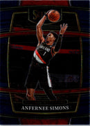 2021 Panini Select Anfernee Simons