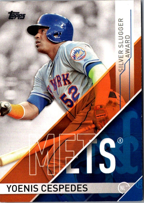 2017 Topps Silver Slugger Awards Yoenis Cespedes #SS-16