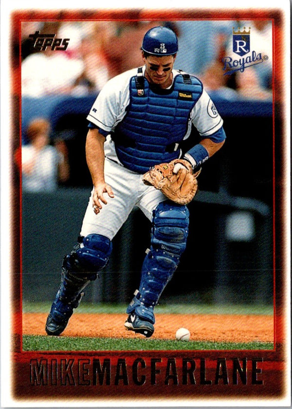 1997 Topps Mike Macfarlane #198