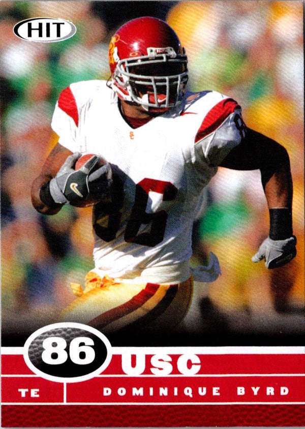 2006 SAGE HIT Dominique Byrd #43