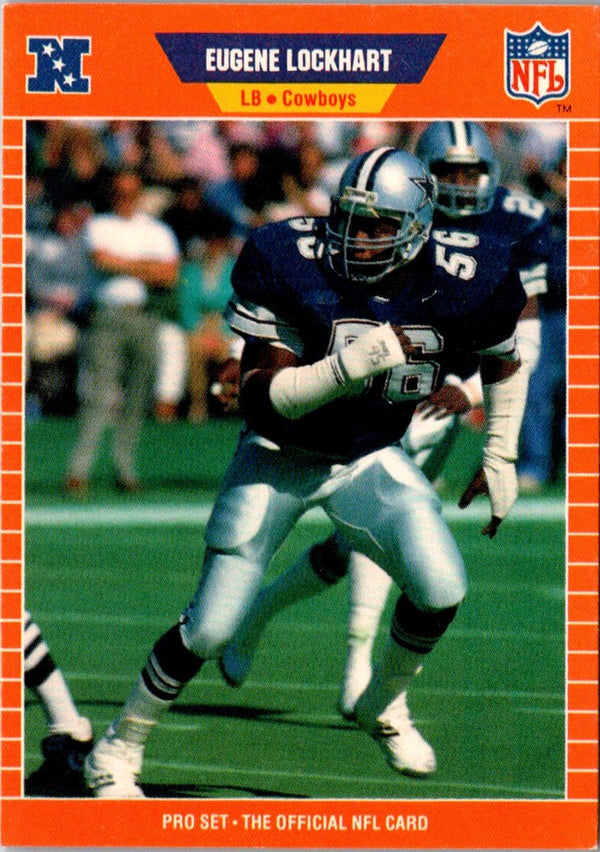 1989 Pro Set Eugene Lockhart #92 Rookie