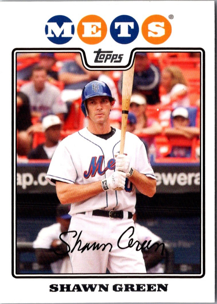 2008 Topps Shawn Green