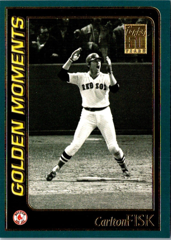 2001 Topps Carlton Fisk #791