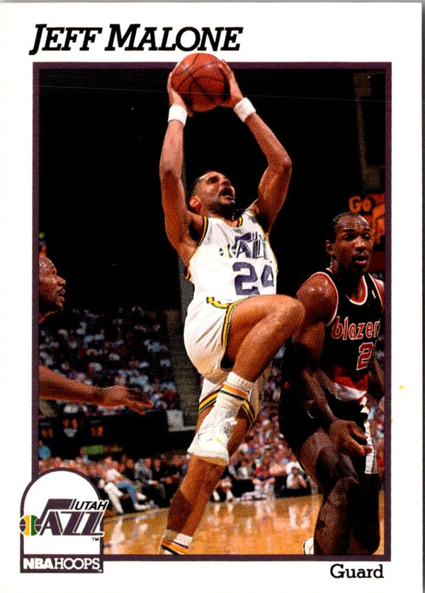 1991 Hoops Jeff Malone #210