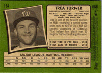 2020 Topps Heritage Trea Turner #154