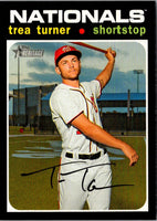 2020 Topps Heritage Trea Turner #154
