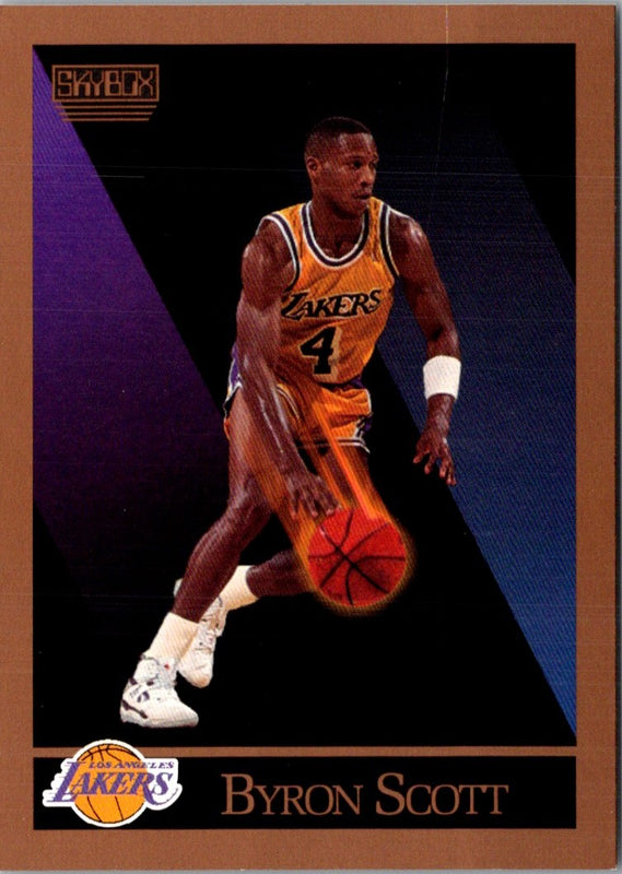 1990 SkyBox Byron Scott #140