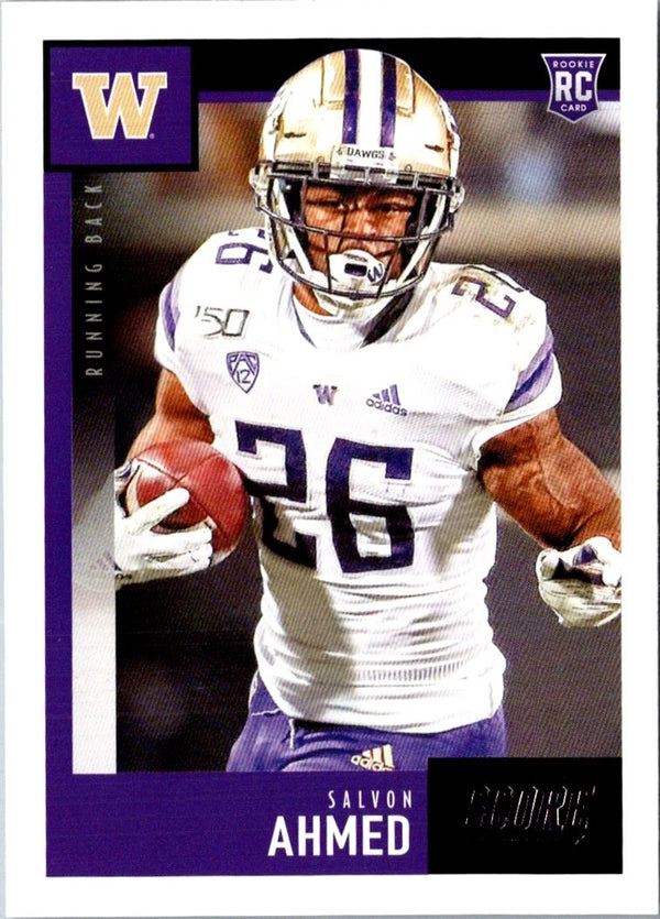 2020 Score Purple Salvon Ahmed #393