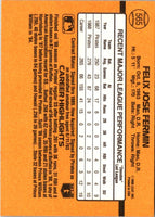 1989 Donruss Felix Fermin #565