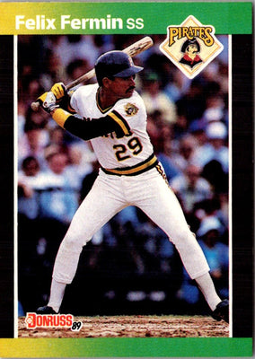 1989 Donruss Felix Fermin #565