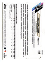 2021 Topps Jonathan Stiever #528