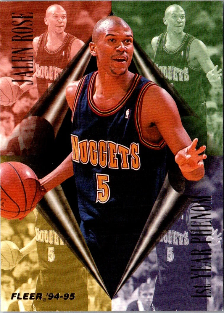 1994 Fleer First Year Phenoms Jalen Rose