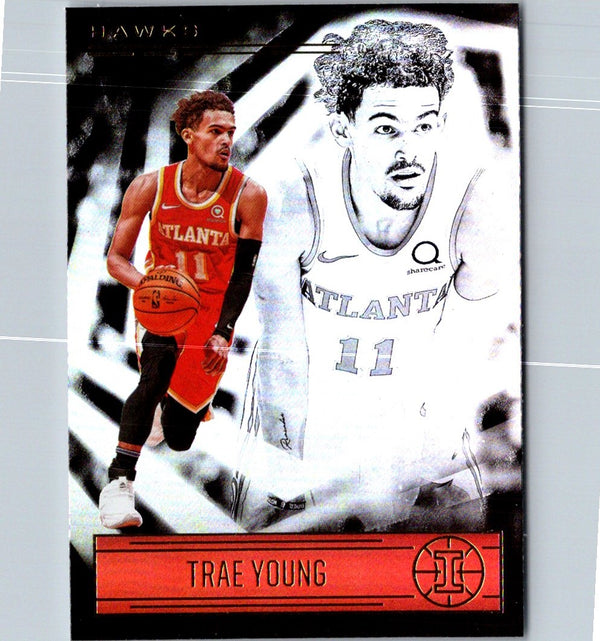 2021 Panini Court Kings Graffiti Greats Trae Young #10