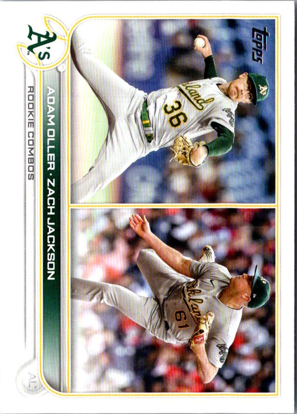 2022 Topps Update Adam Oller/Zach Jackson #US254