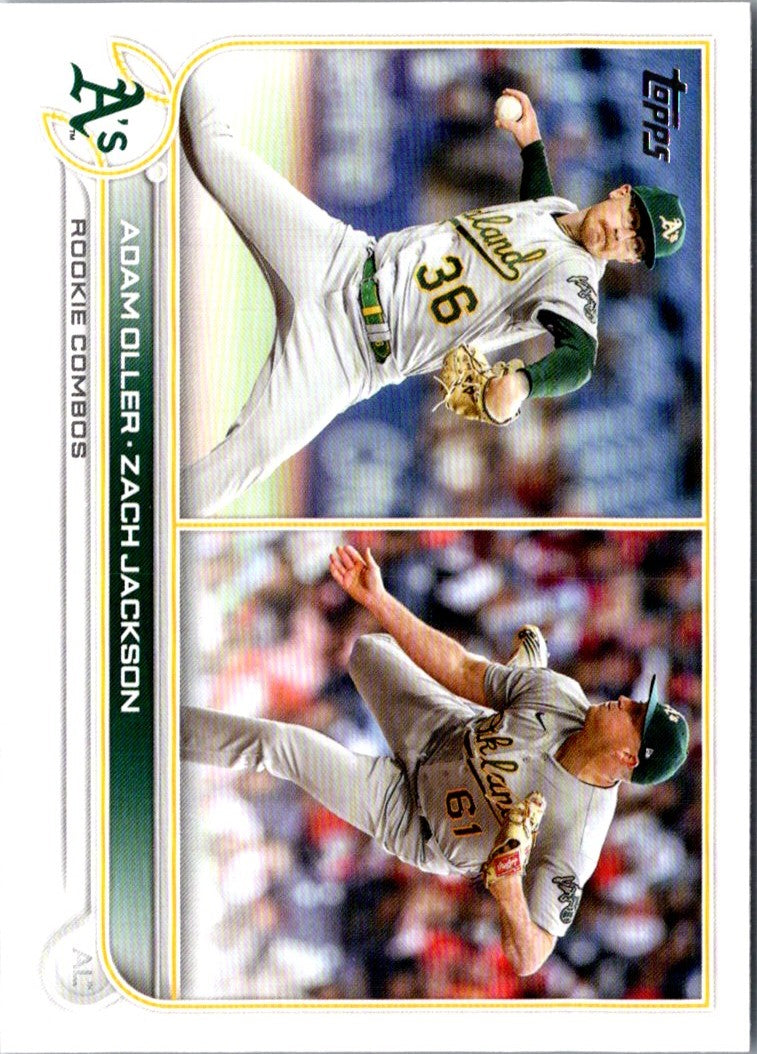 2022 Topps Update Adam Oller/Zach Jackson