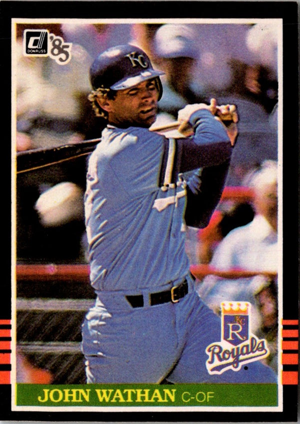 1985 Donruss John Wathan #466