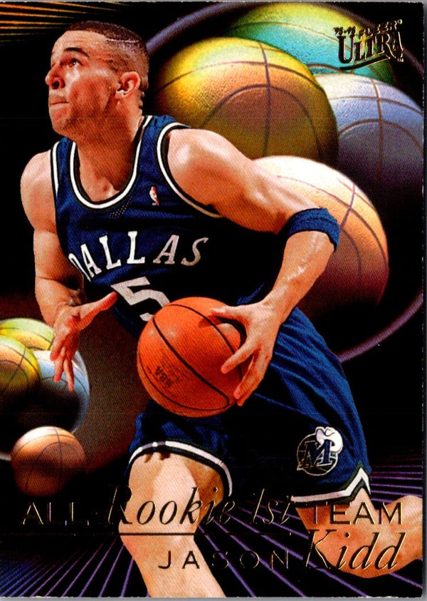 1995 Ultra All-Rookie Team Gold Medallion Jason Kidd #4