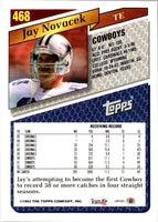 1993 Topps Jay Novacek #468