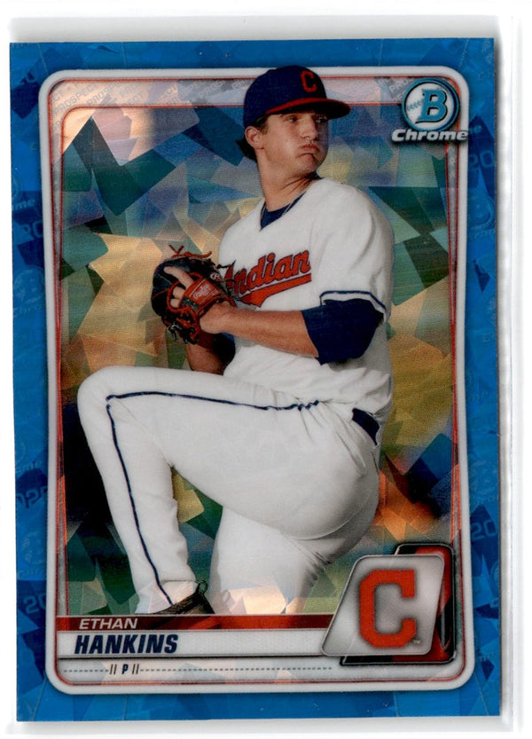 2020 Bowman Draft Chrome Sapphire Ethan Hankins #BD-141