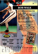 1993 Stadium Club First Day Production Bob Walk