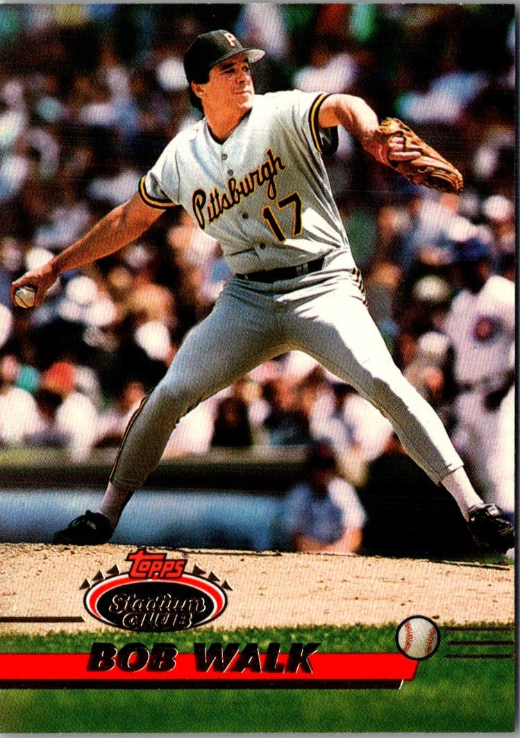 1993 Stadium Club First Day Production Bob Walk