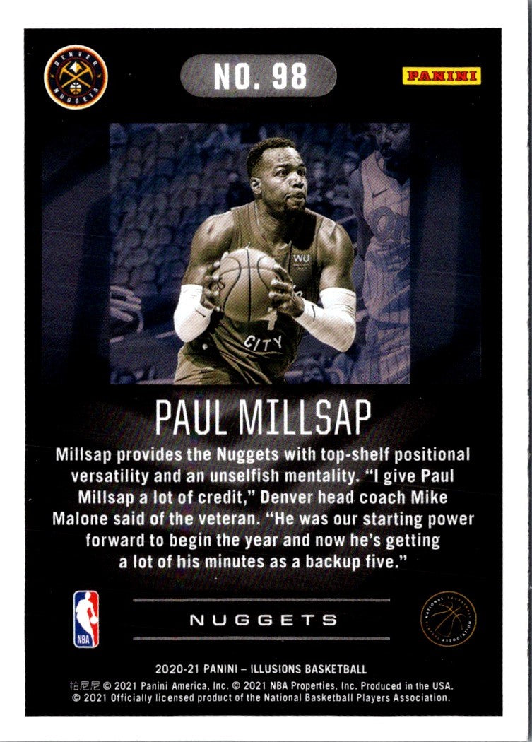 2020 Panini Illusions Paul Millsap