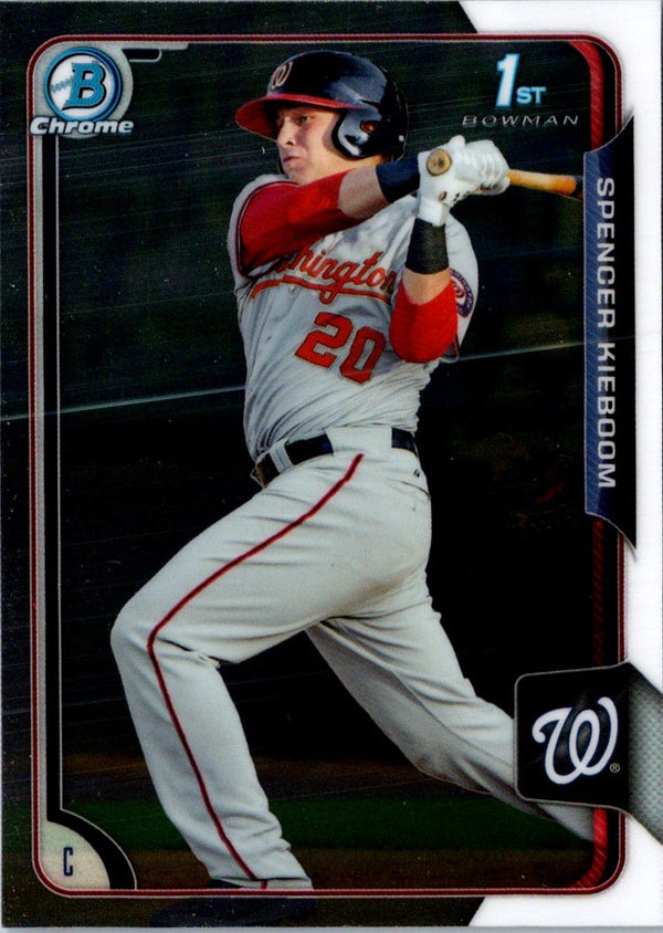 2015 Bowman Chrome Prospects Spencer Kieboom #BCP217