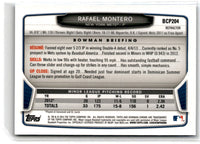 2013 Bowman Chrome Prospects Blue Wave Refractors Rafael Montero #BCP204