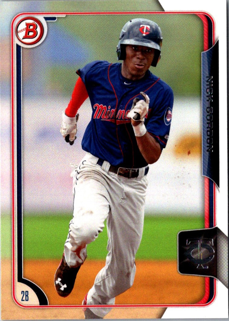 2015 Bowman Draft Picks & Prospects Nick Gordon