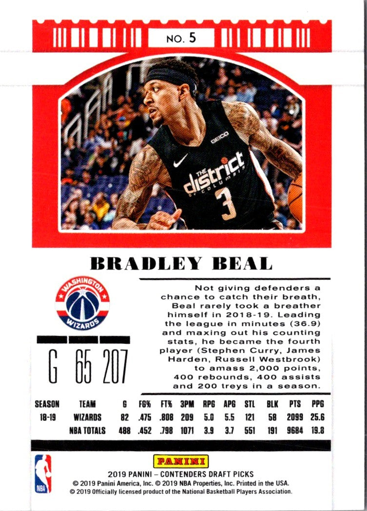 2019 Panini Bradley Beal