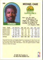 1989 Hoops Michael Cage #245