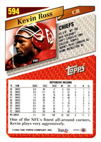 1993 Topps Kevin Ross #594