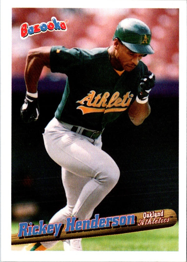 1996 Bazooka Rickey Henderson #129