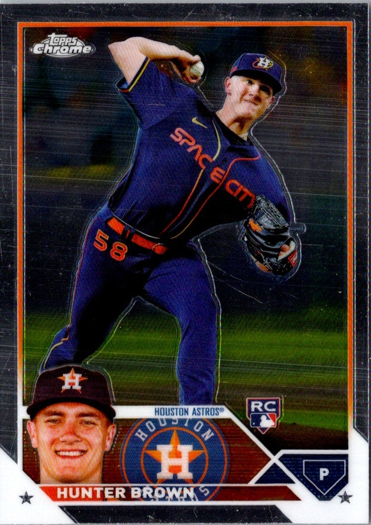 2023 Topps Chrome Hunter Brown