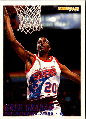 1994 Fleer Greg Graham #167