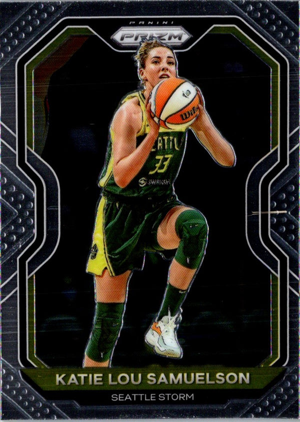 2021 Panini Prizm WNBA Prizms Green Katie Lou Samuelson #67