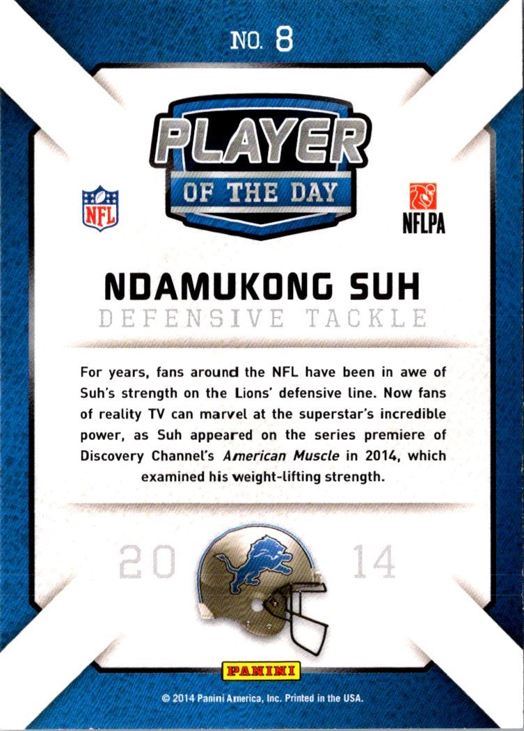 2013 Panini Ndamukong Suh