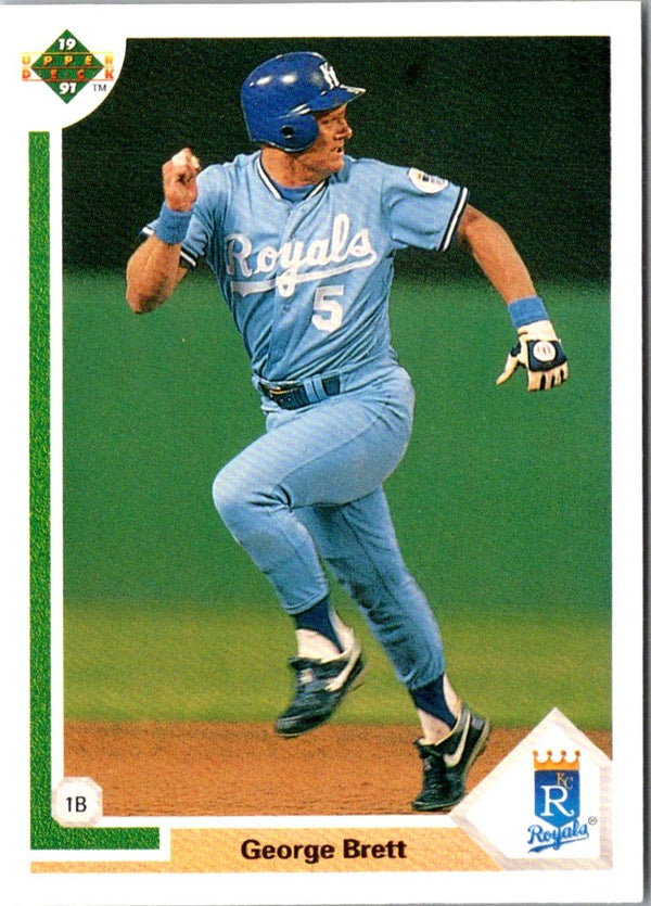 1991 Upper Deck George Brett #525