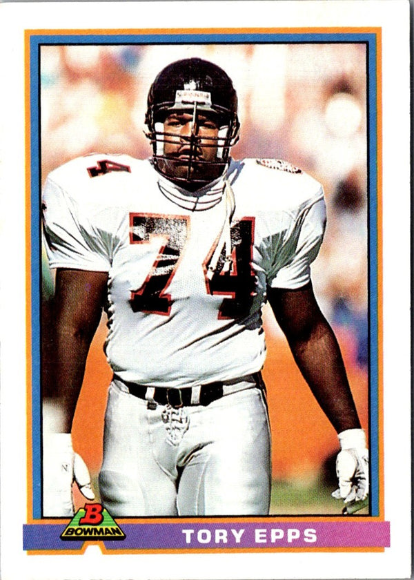 1991 Bowman Tory Epps #25